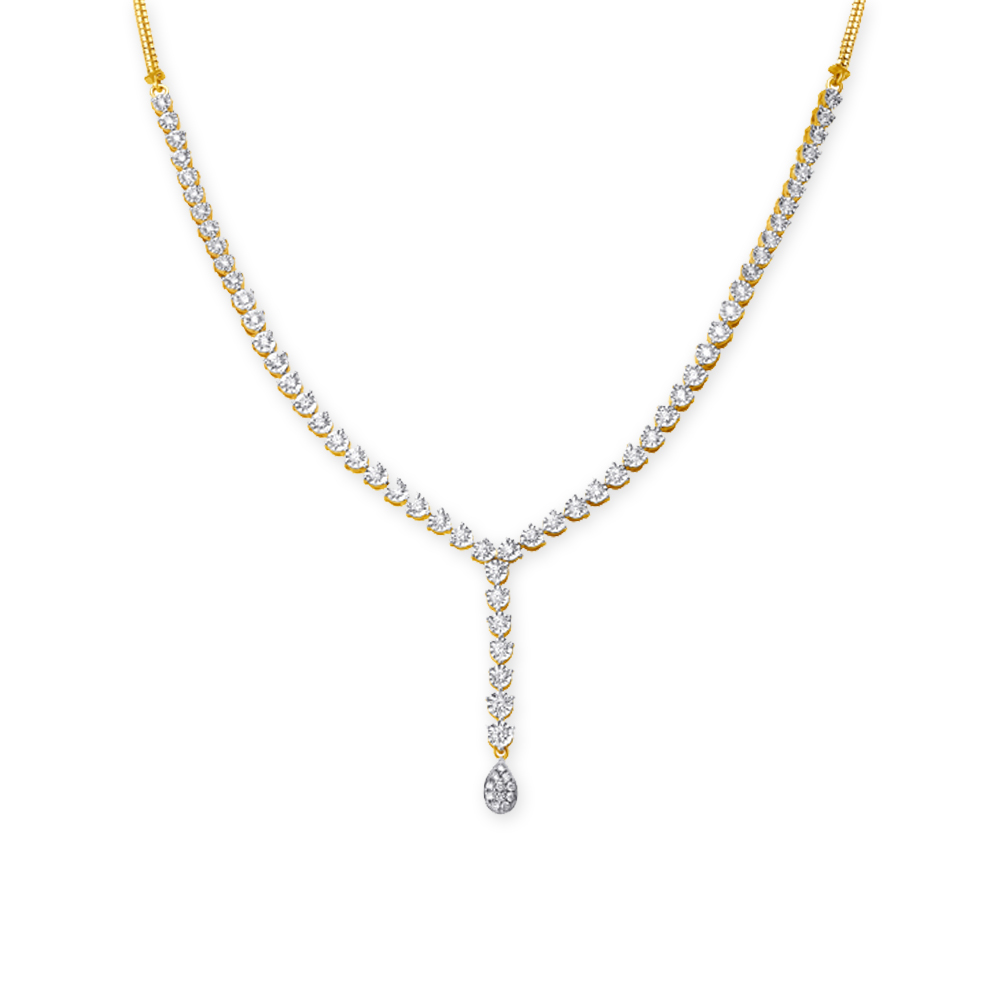 

Timeless Diamond Necklace Set