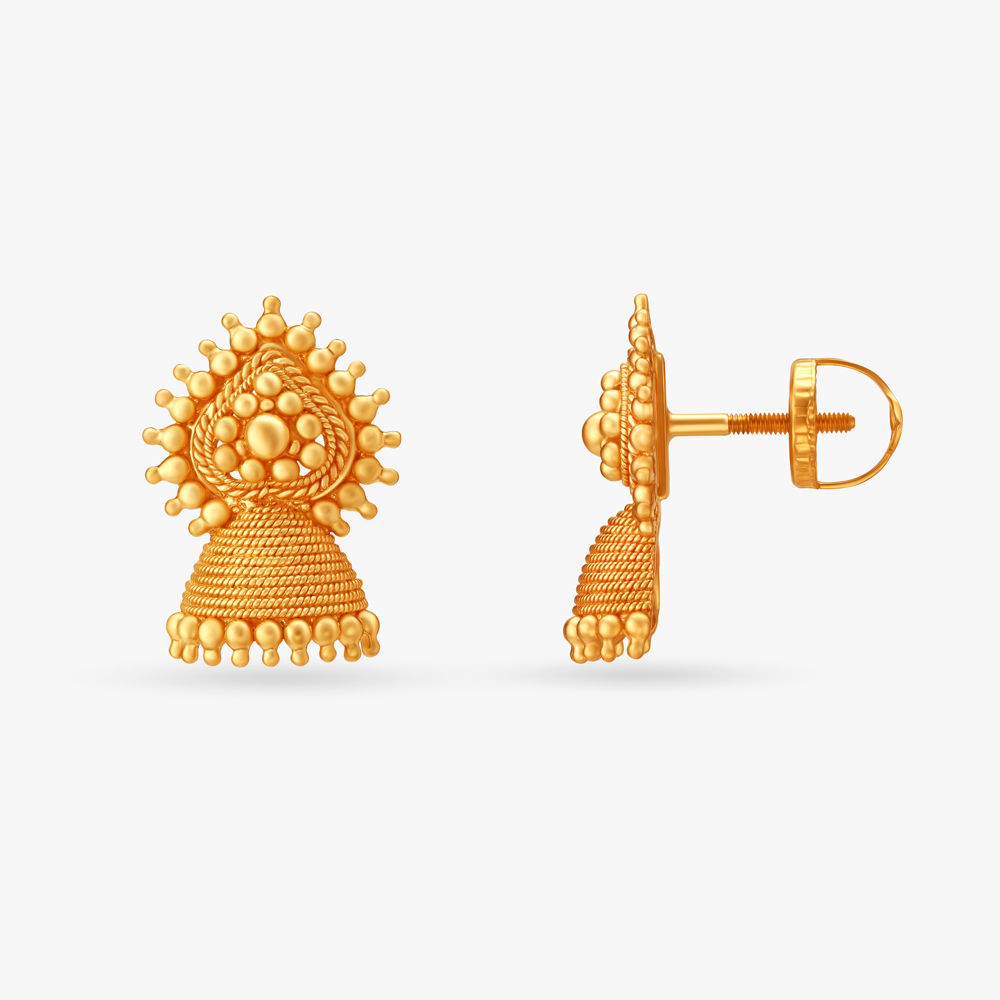 

Traditional Stamp Drop Earrings