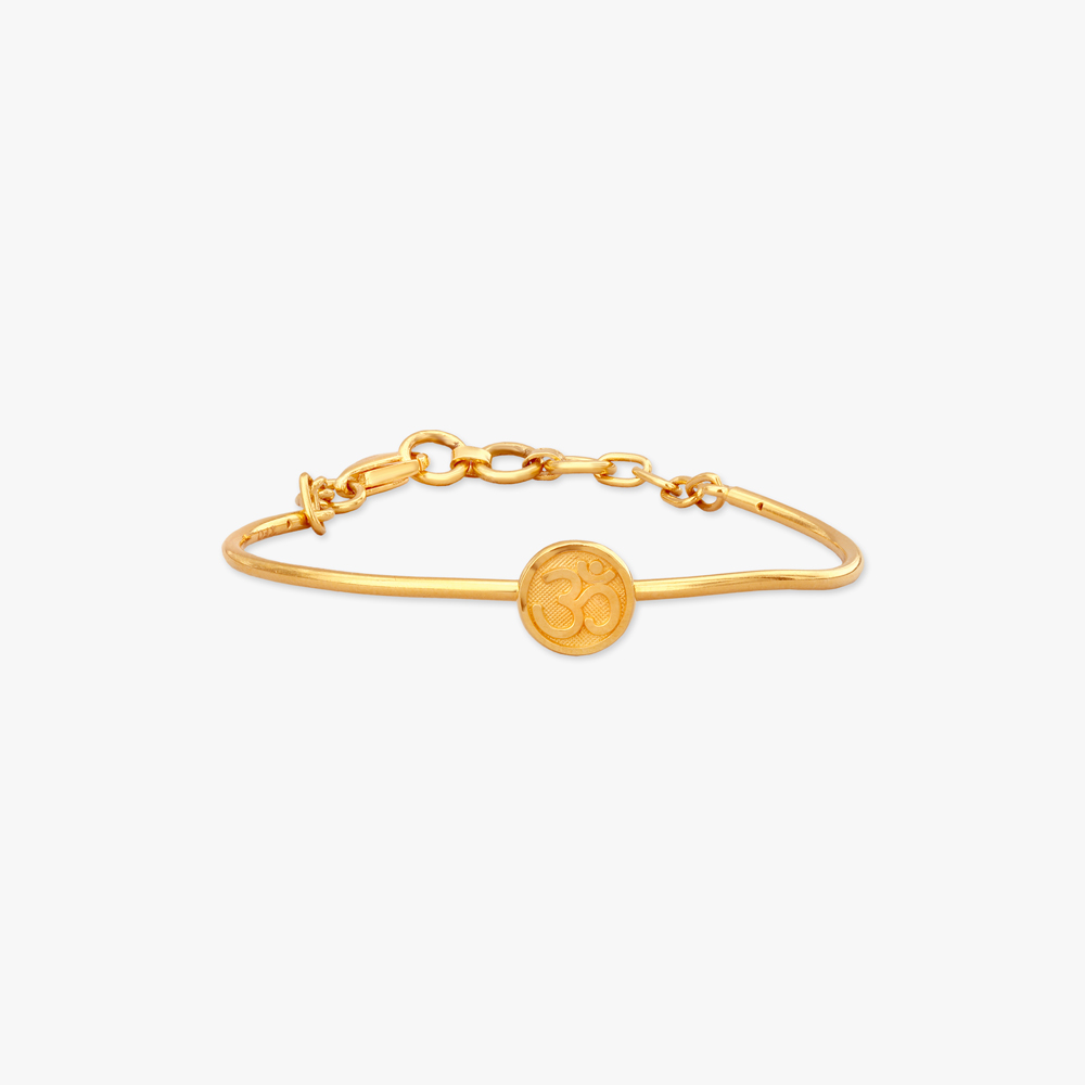 Little Blessings Gold Bangle For Kids