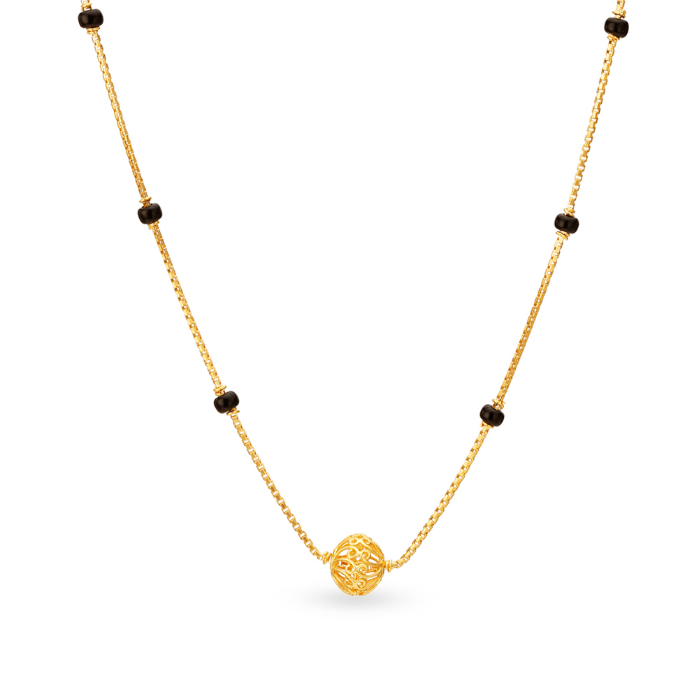 

Sleek Contemporary Mangalsutra
