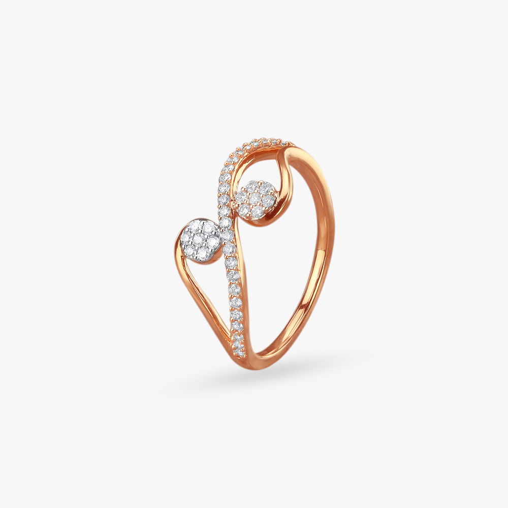 Sparkling Symphony Diamond Finger Ring