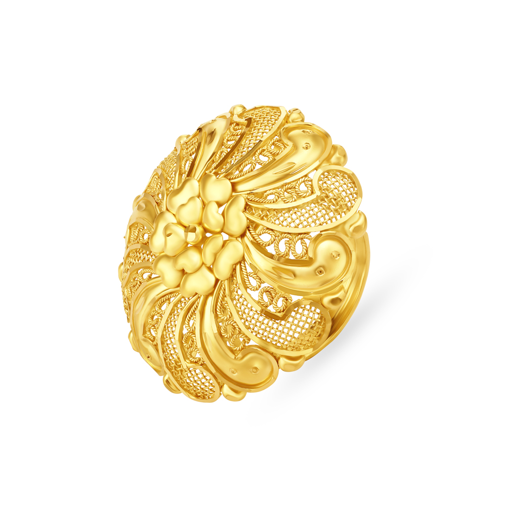 Grand Filigree Finger Ring
