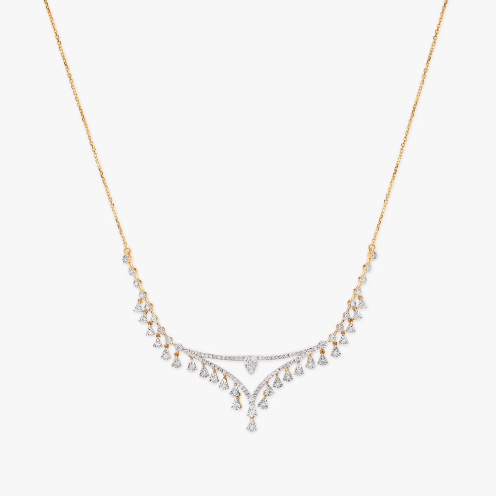 

Luminescent Diamond Necklace