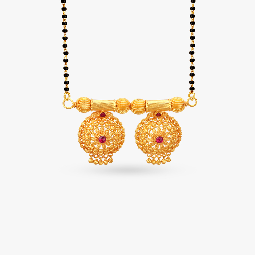 Radiant Beauty Gold Watti Pendant