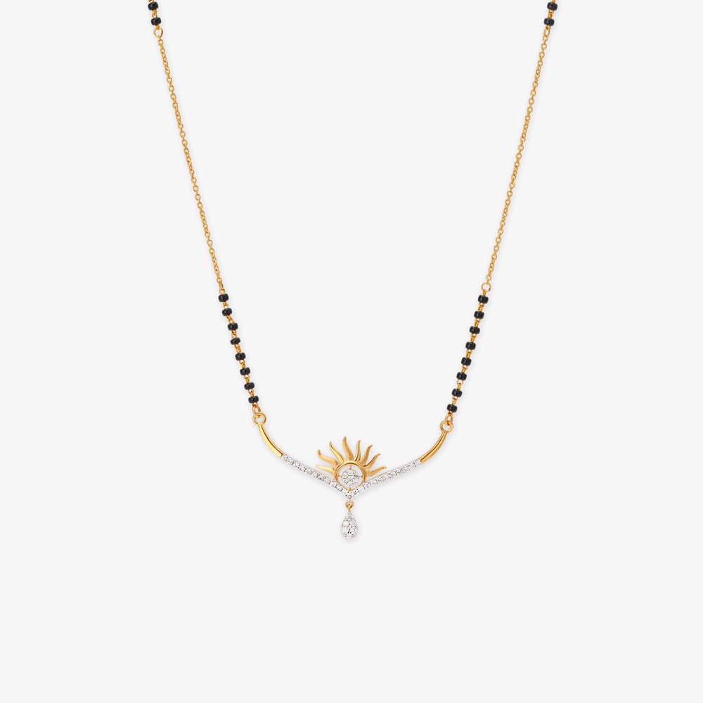 

Rising Sun Diamond Mangalsutra