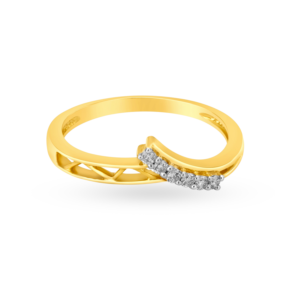 

Traditional Eternity Diamonds Gold Finger Ring
