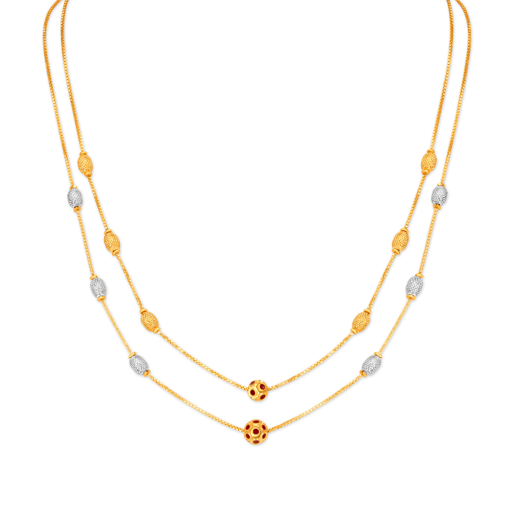 Aesthetic Contemporary Design Gold Chain