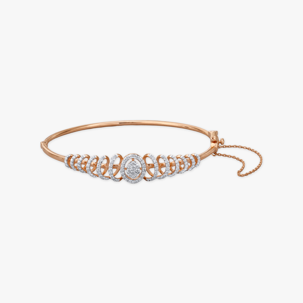 

Luxe Curves Diamond Bangle