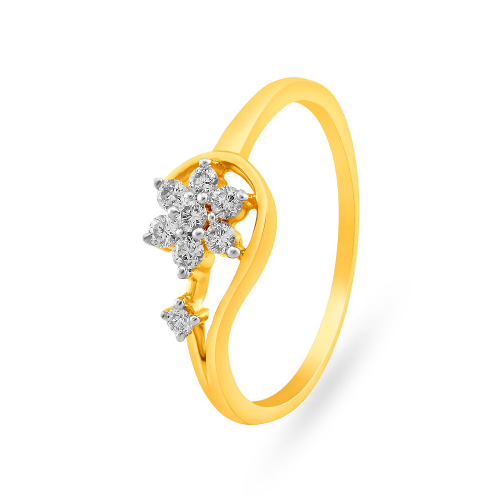 

Fancy Nakshatra Diamond Finger Ring