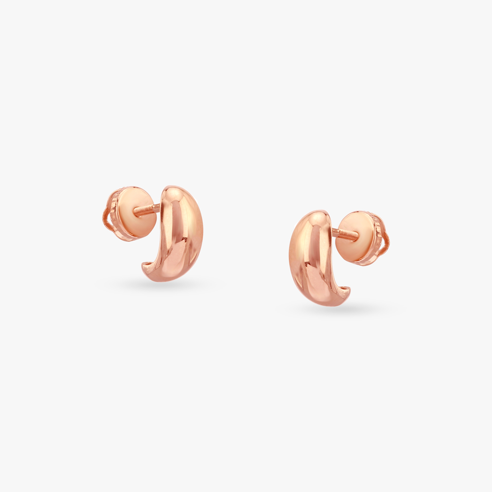 Luxe Classic Gold Hoop Earrings