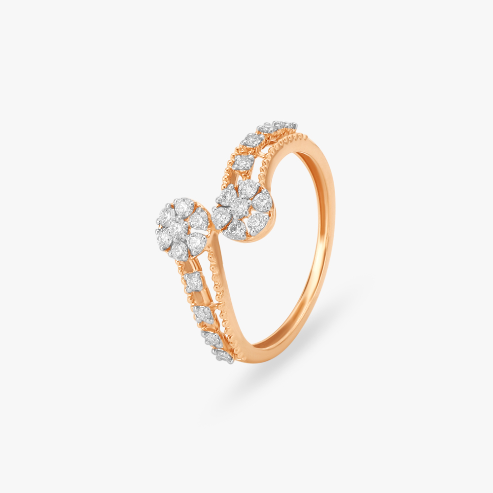 Serenity Diamond Finger Ring
