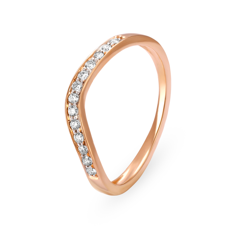 Sleek Glide Diamond Ring