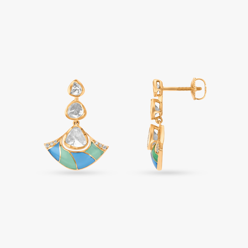 

Hues of Happiness Drop Earrings