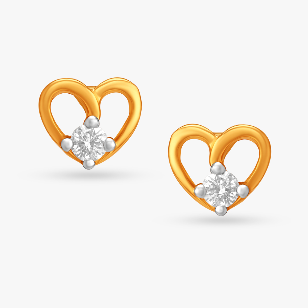 Evergreen Love Diamond Stud Earrings