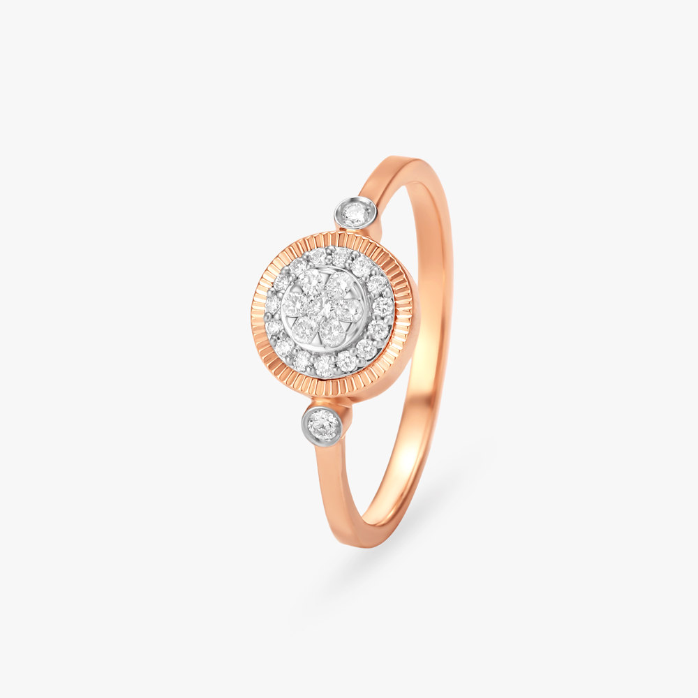 Vintage Elegance Diamond Finger Ring