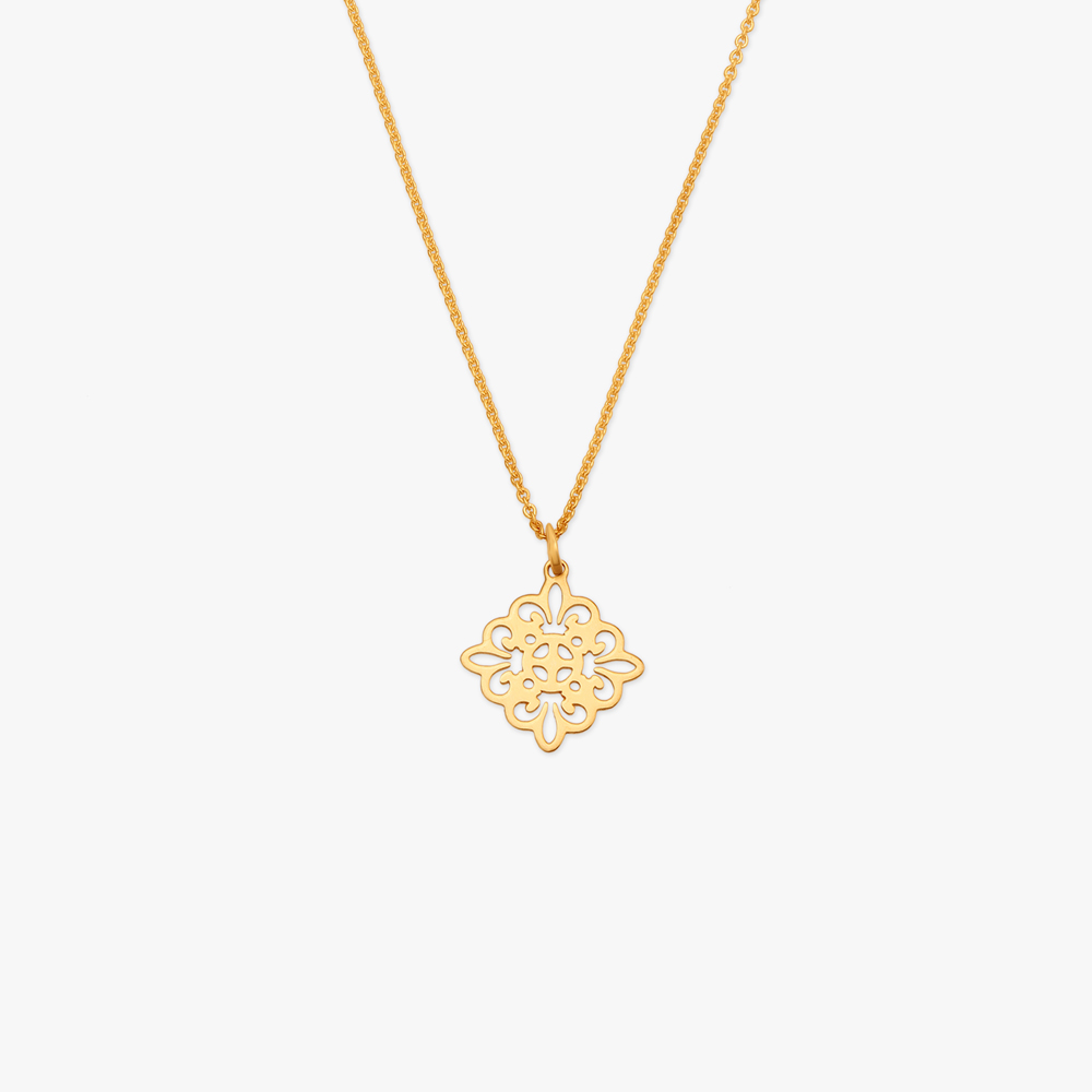 Hymn of Zest Pendant With Chain