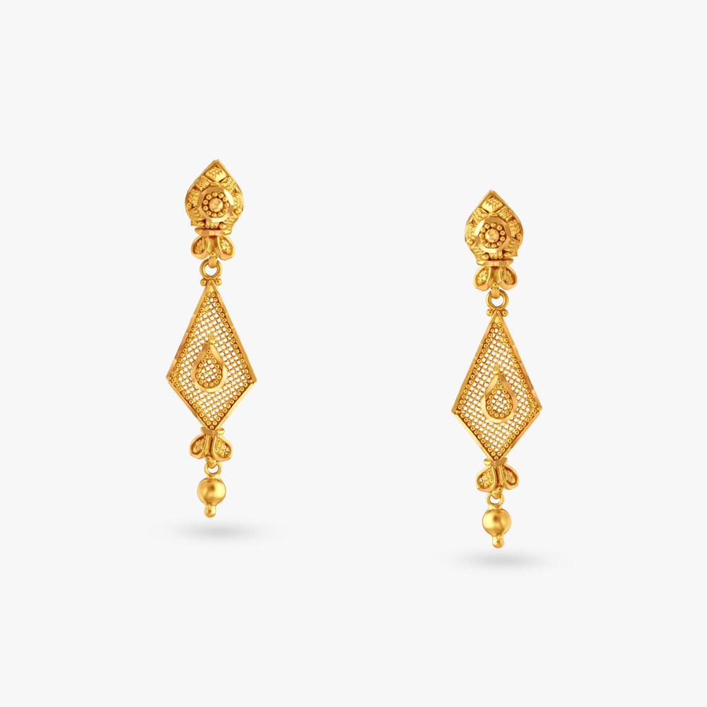 Spell Of Glamor Drop Earrings