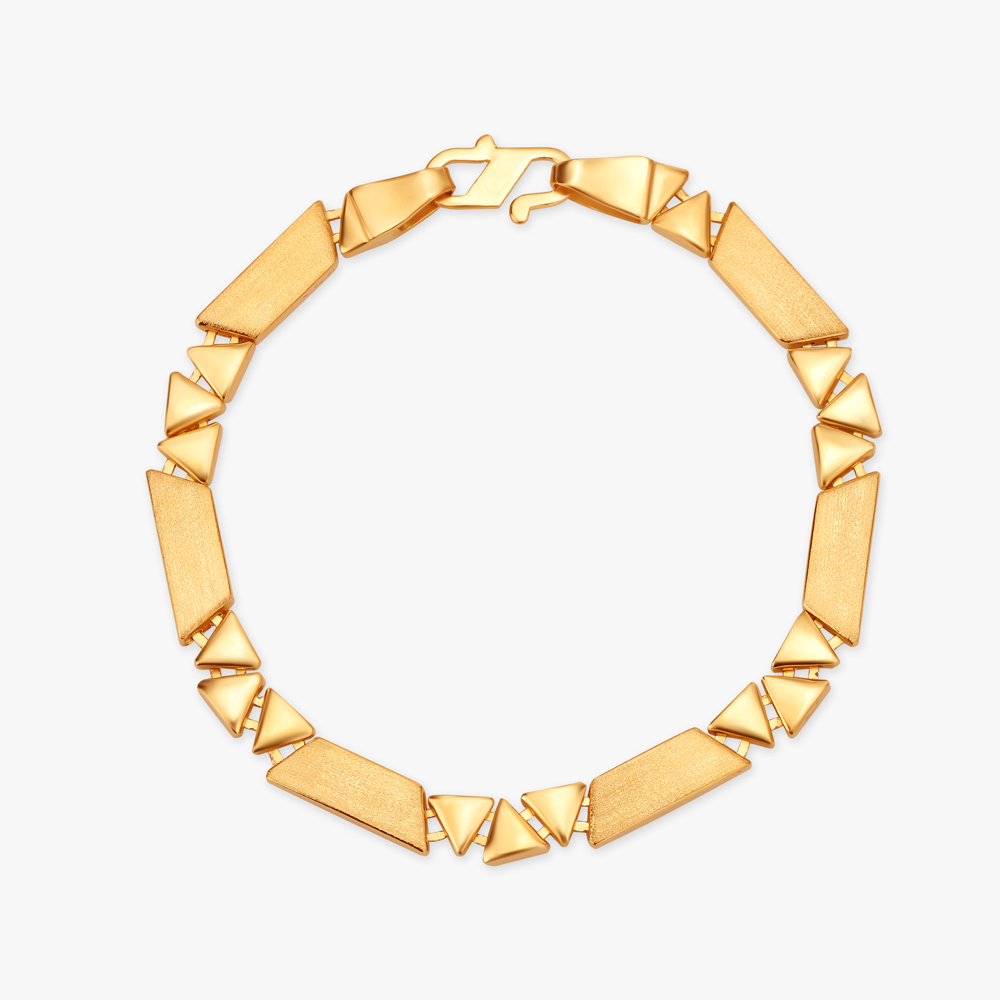 Sleek Gold Bracelet