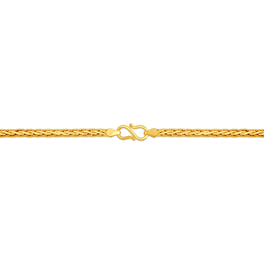 

Classic Yellow Gold Wheat Chain