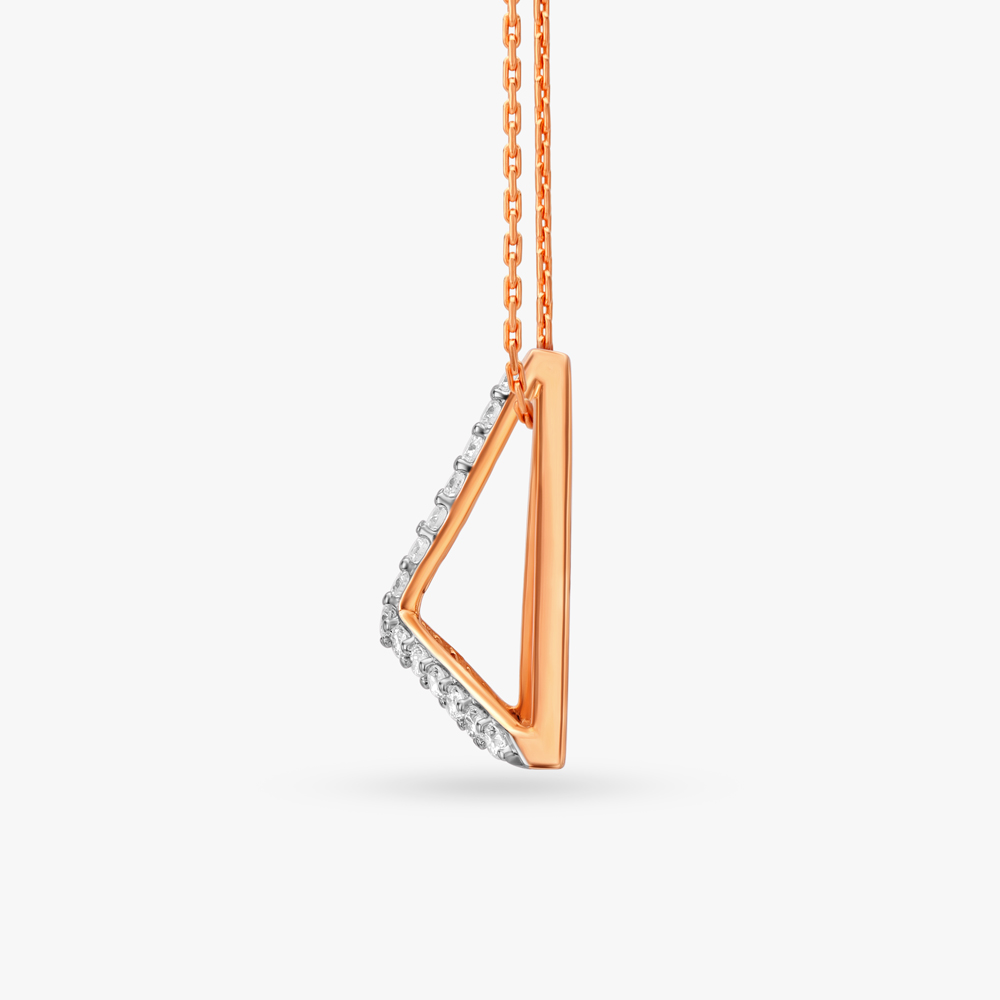 

Minimalistic Dazzle Diamond Pendant