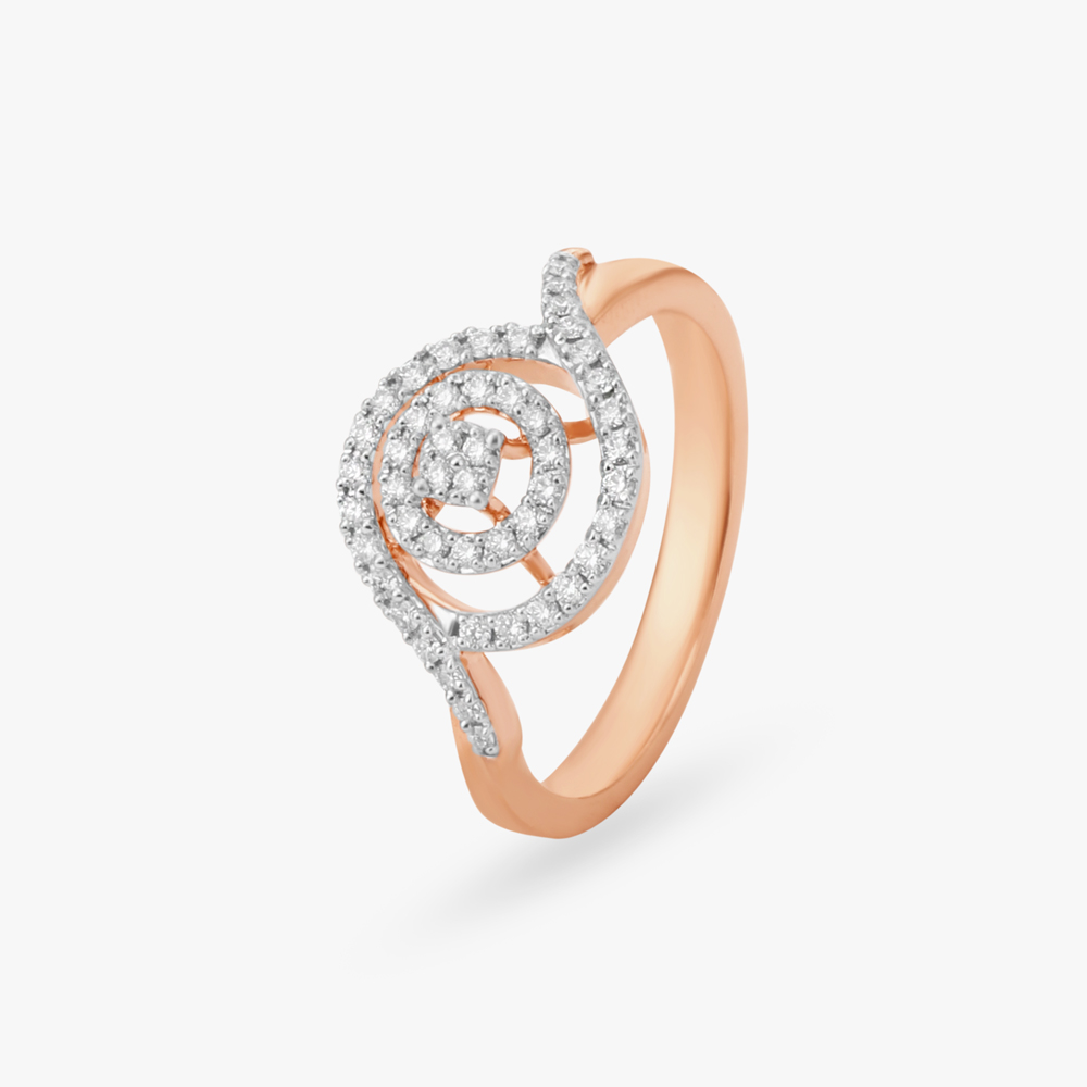 Orbiting Elegance Diamond Finger Ring