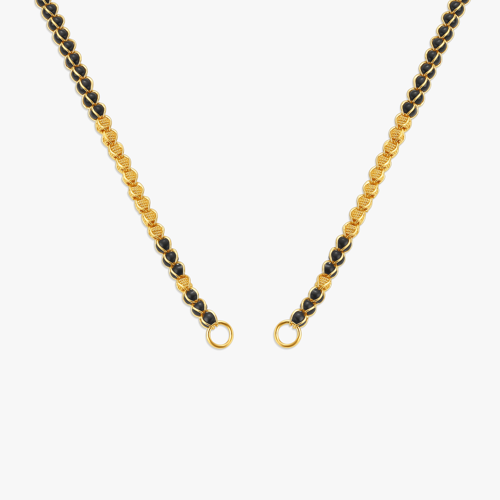 Sleek Traditional Gold Mangalsutra