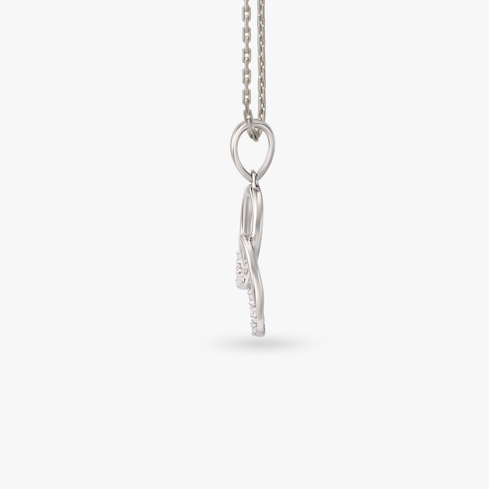 

Harmonic Loop Diamond Pendant