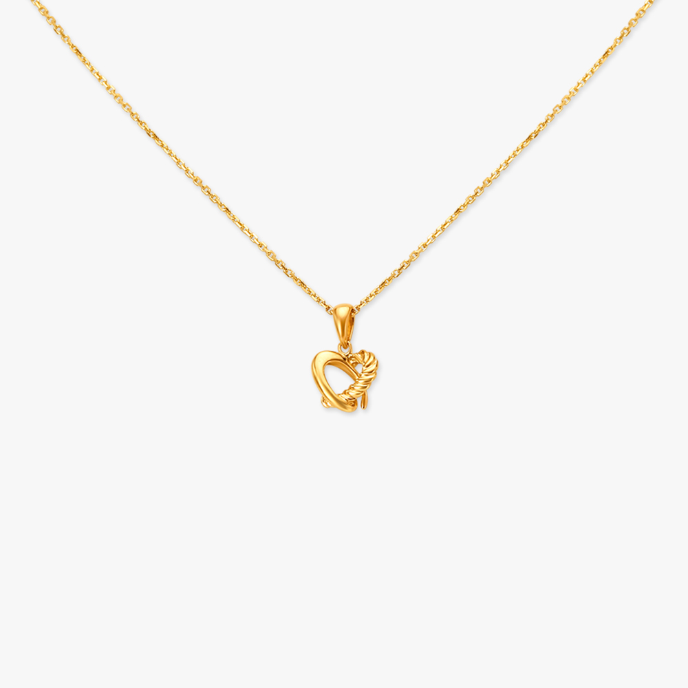 Eternal Gold Pendant With Chain