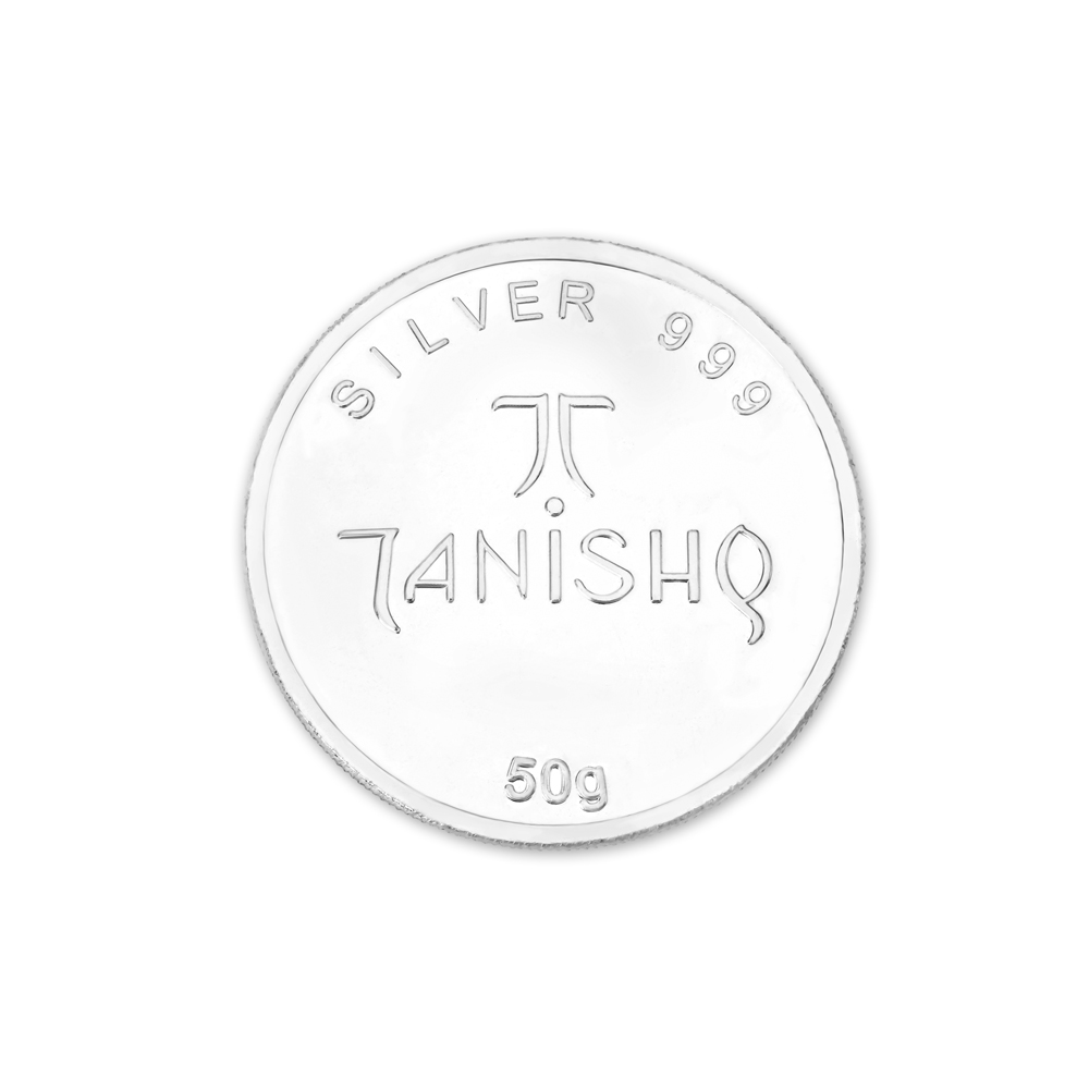 

Ganesha And Lakshmi 50 Gram 999 Purity Silver Coin