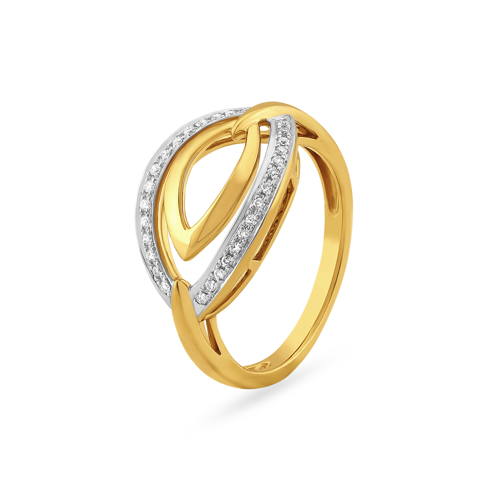 Willow Diamond Finger Ring