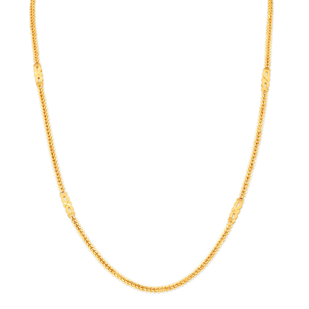 Enticing Intricate Gold Chain