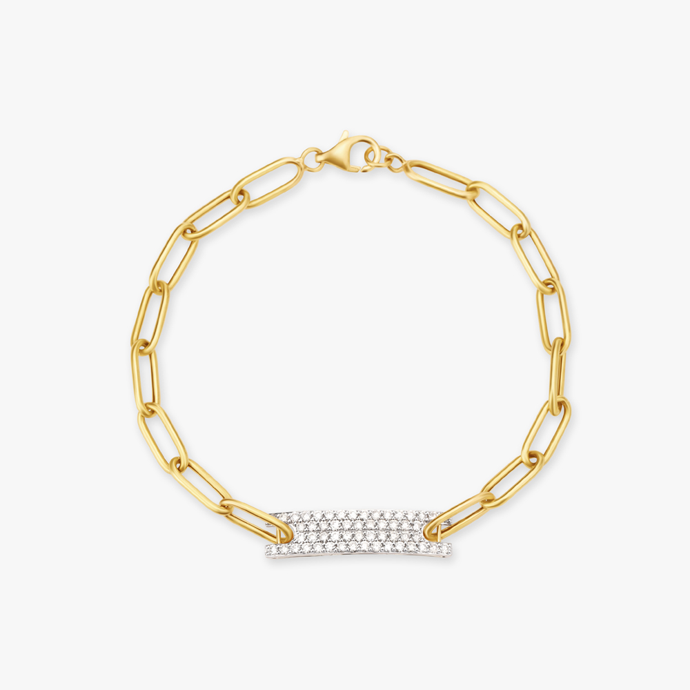 Interlinked Diamond Bracelet