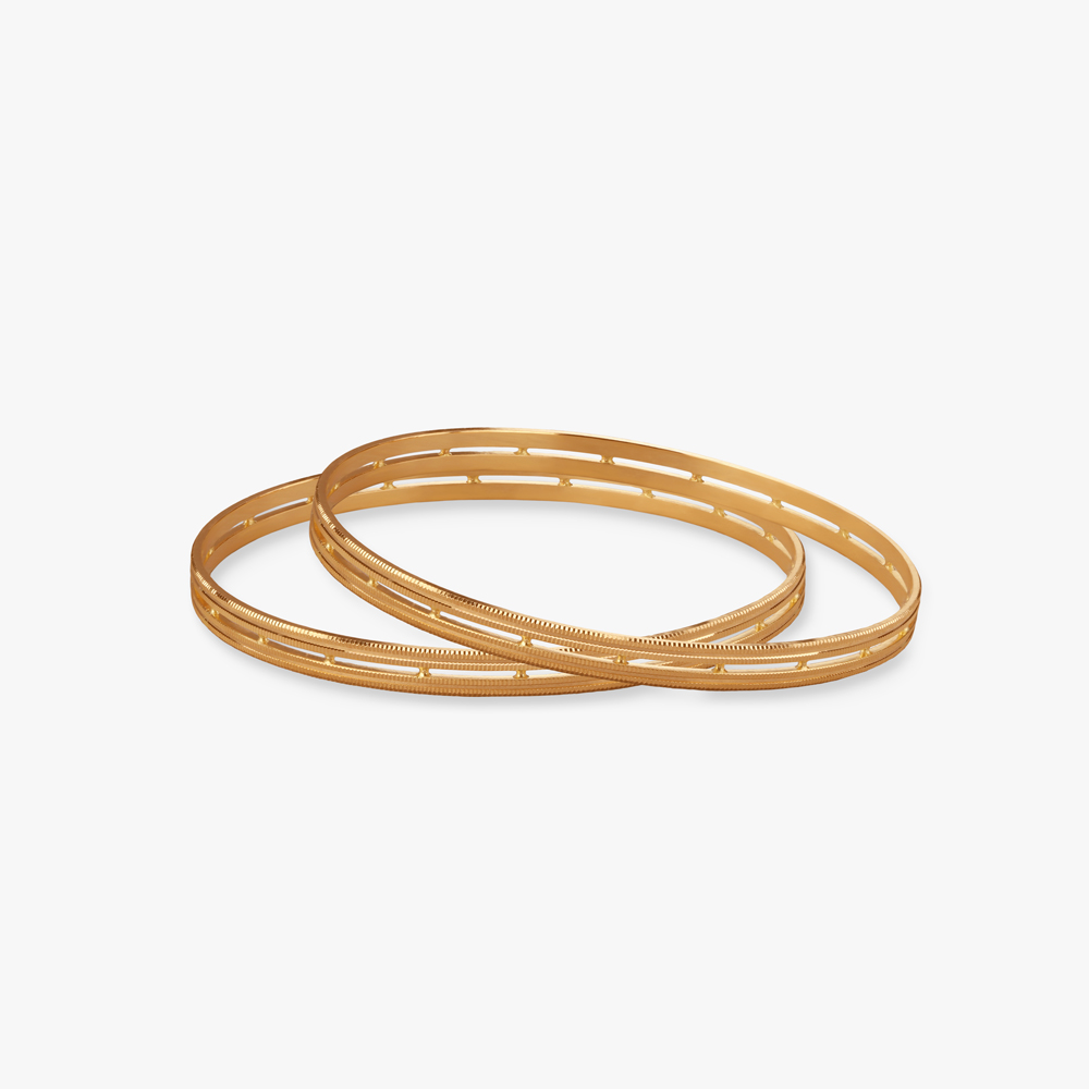 Timeless Treasure Gold Bangles