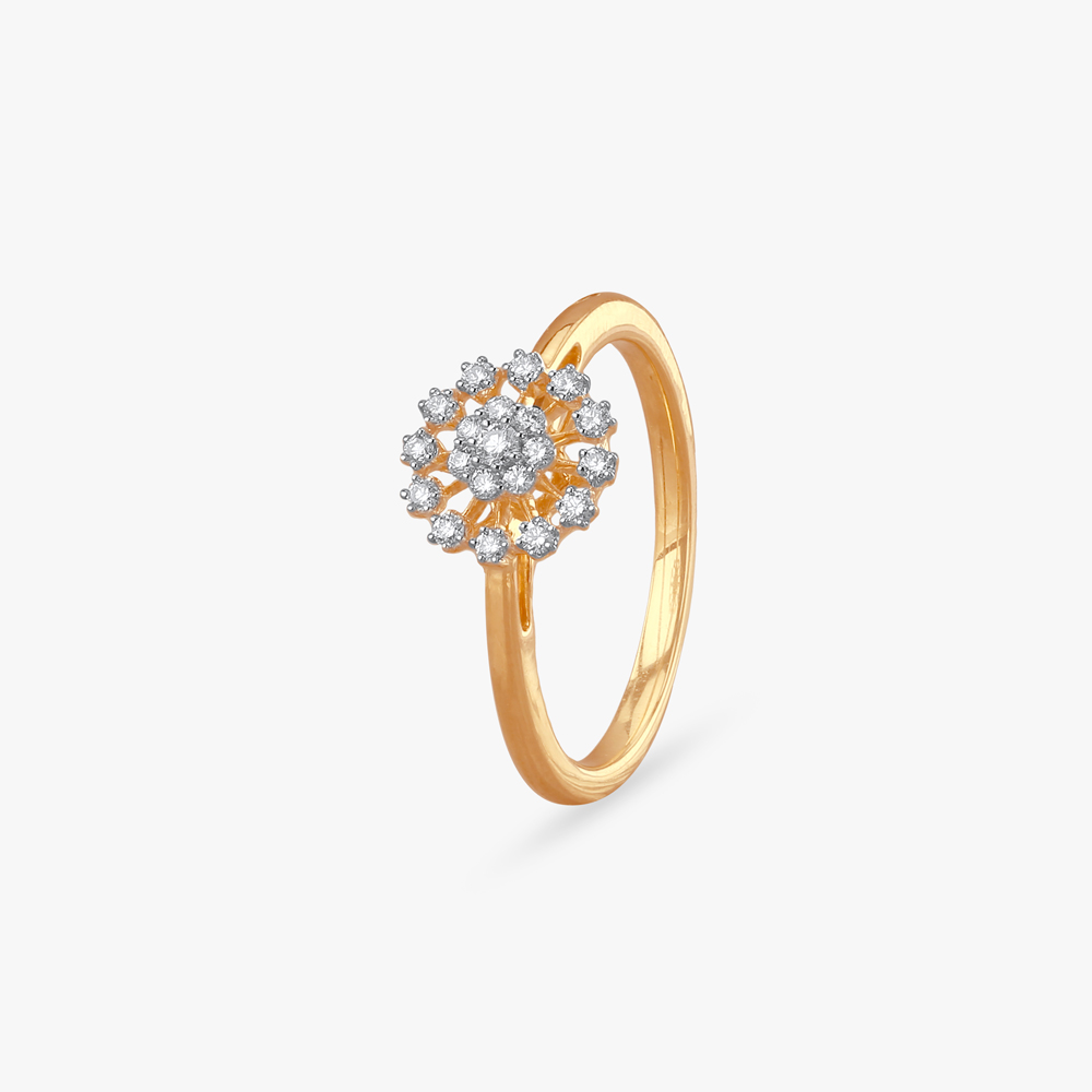 Daisy Spark Diamond Ring