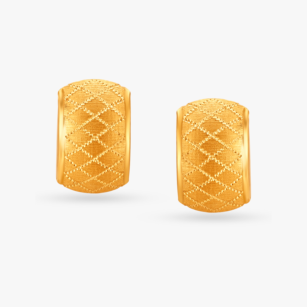 Brilliant Contemporary Stud Earrings