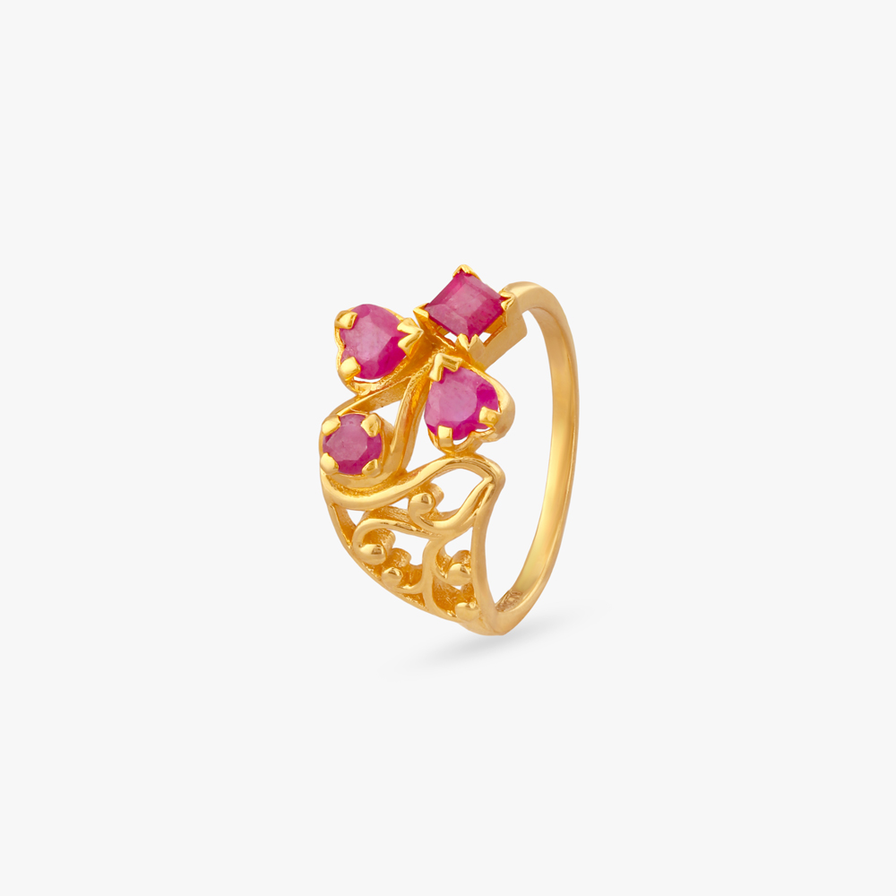 Floral Vine Ring