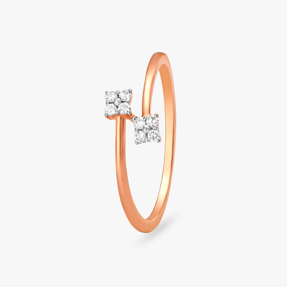 

Dainty Charm Diamond Ring