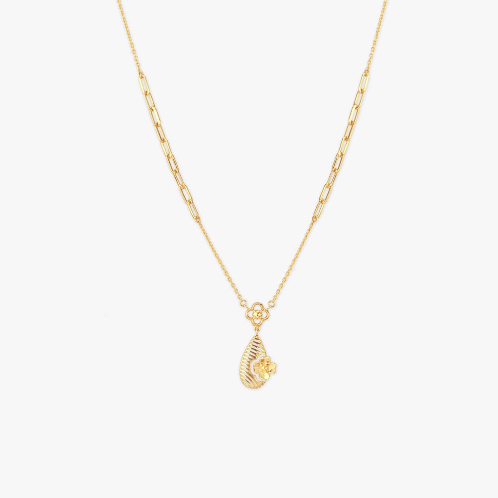 Drop Harmony Gold Necklace