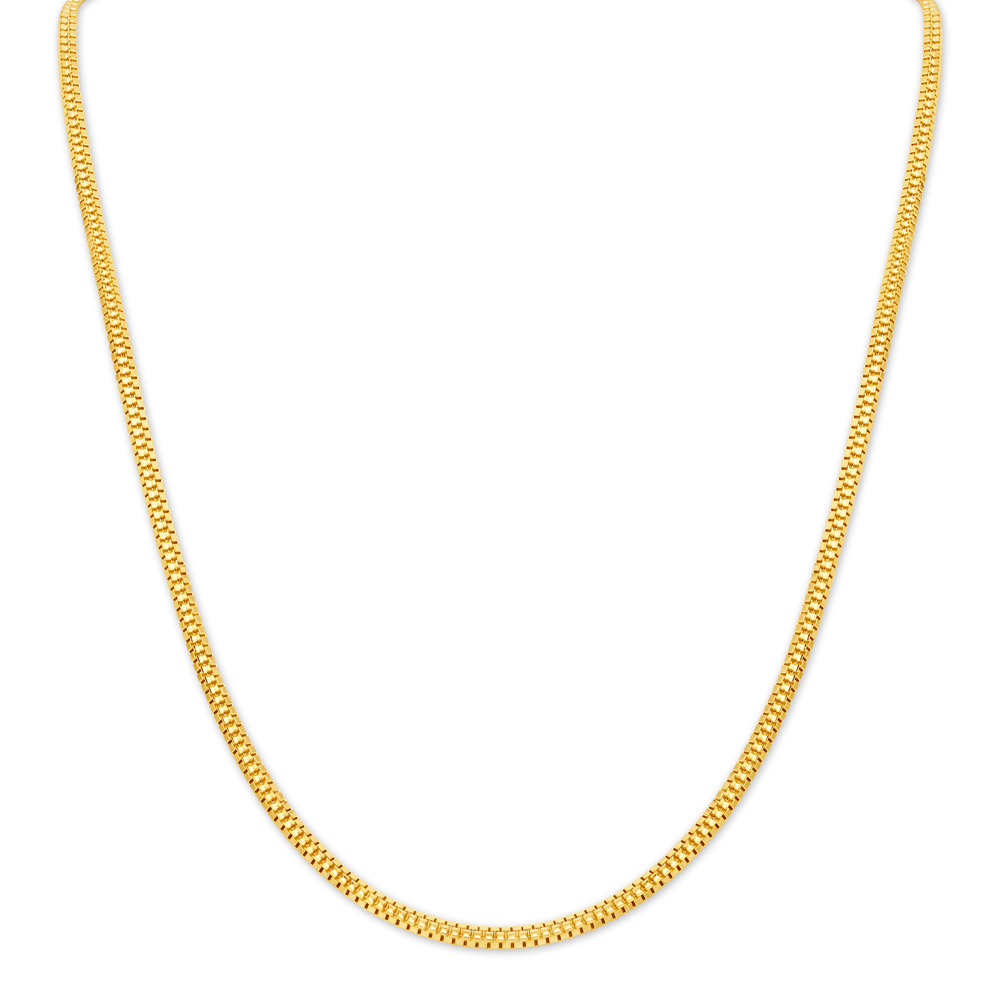 Magnificent Yellow Gold Box Chain
