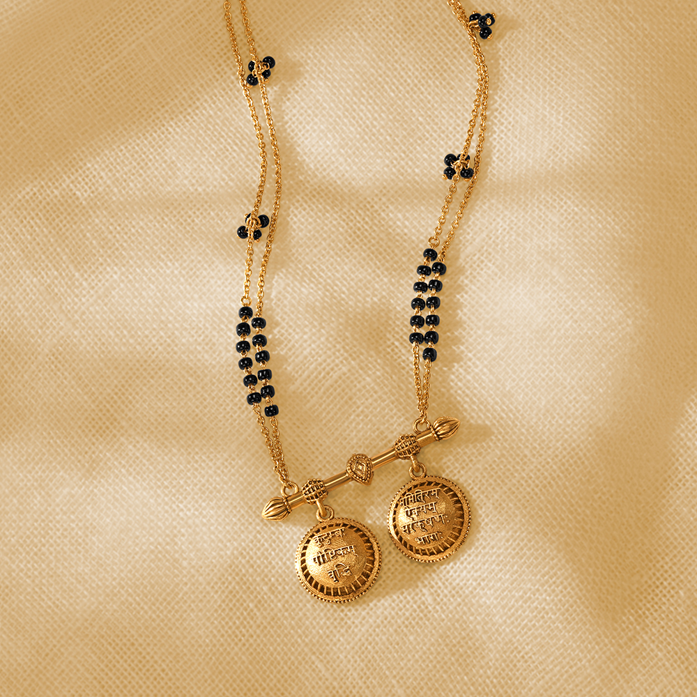 

Floral Vati Mangalsutra