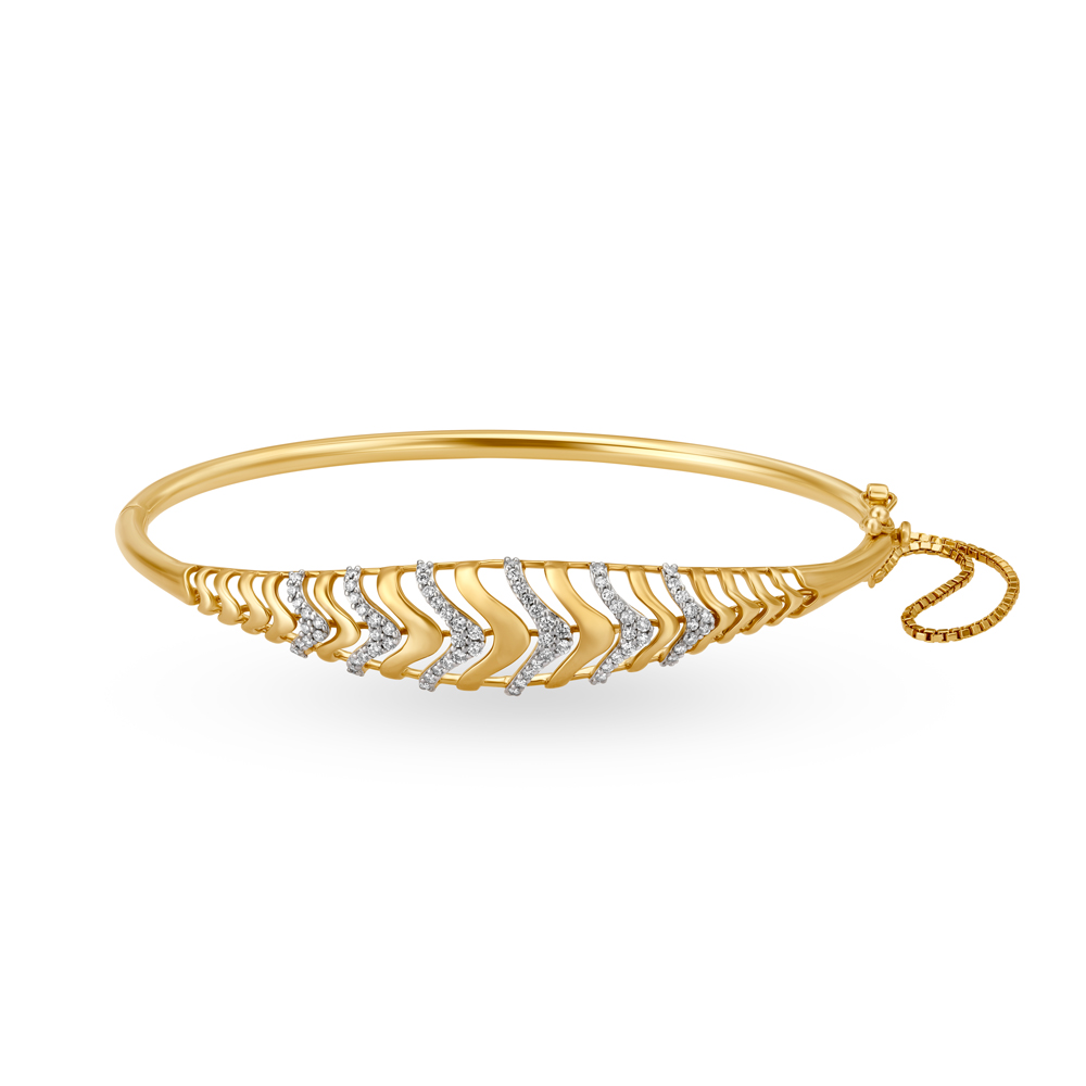 Stylish Diamond Bangle