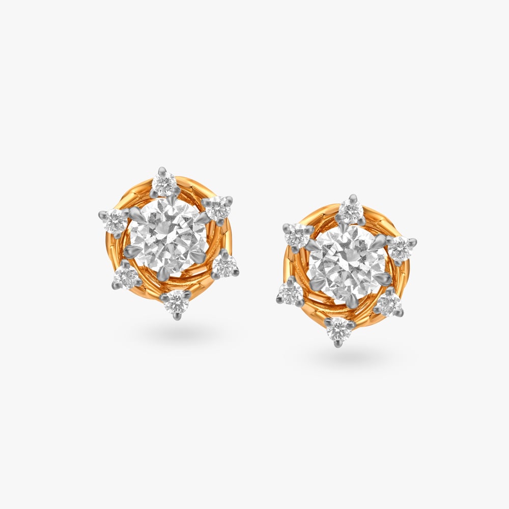 Radiant Galaxy Stud Earrings