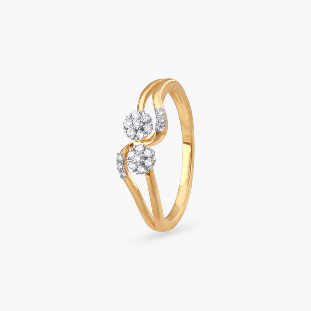 Twin Shine Diamond Ring