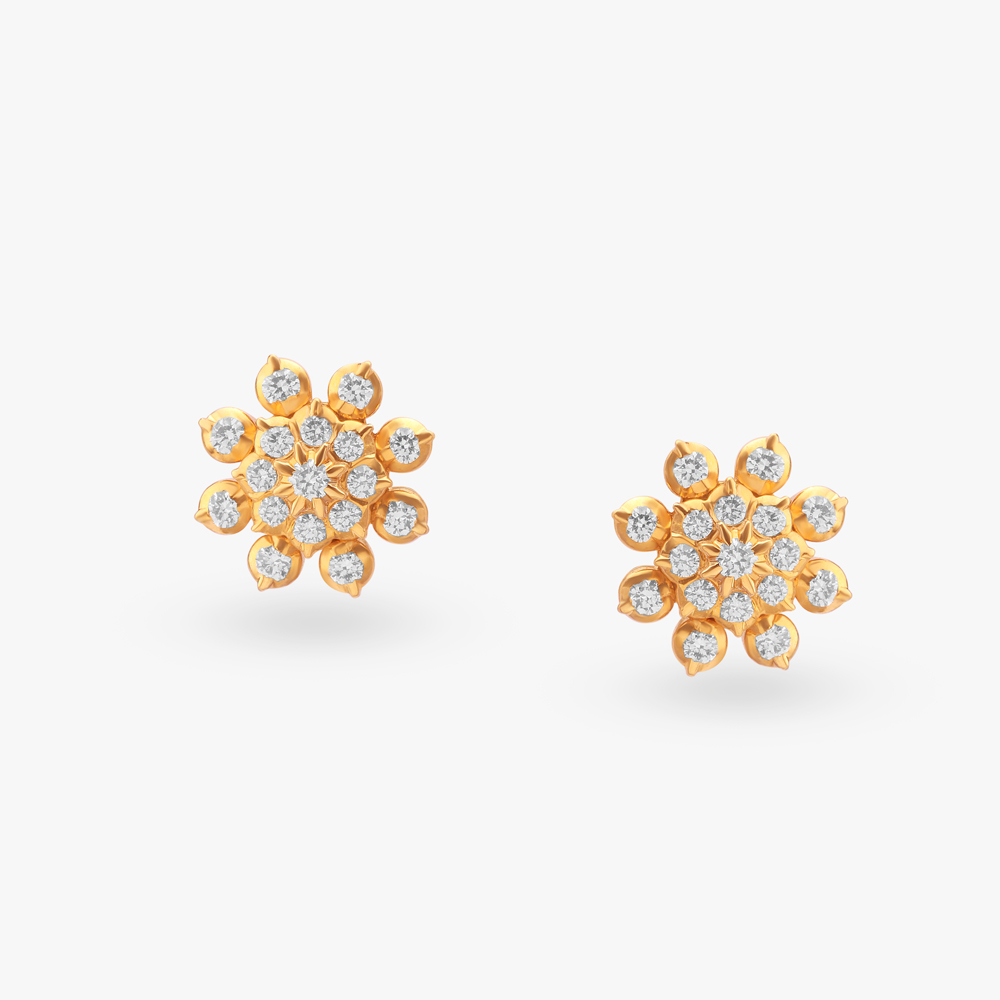 Dazzling Diamond Stud Earrings