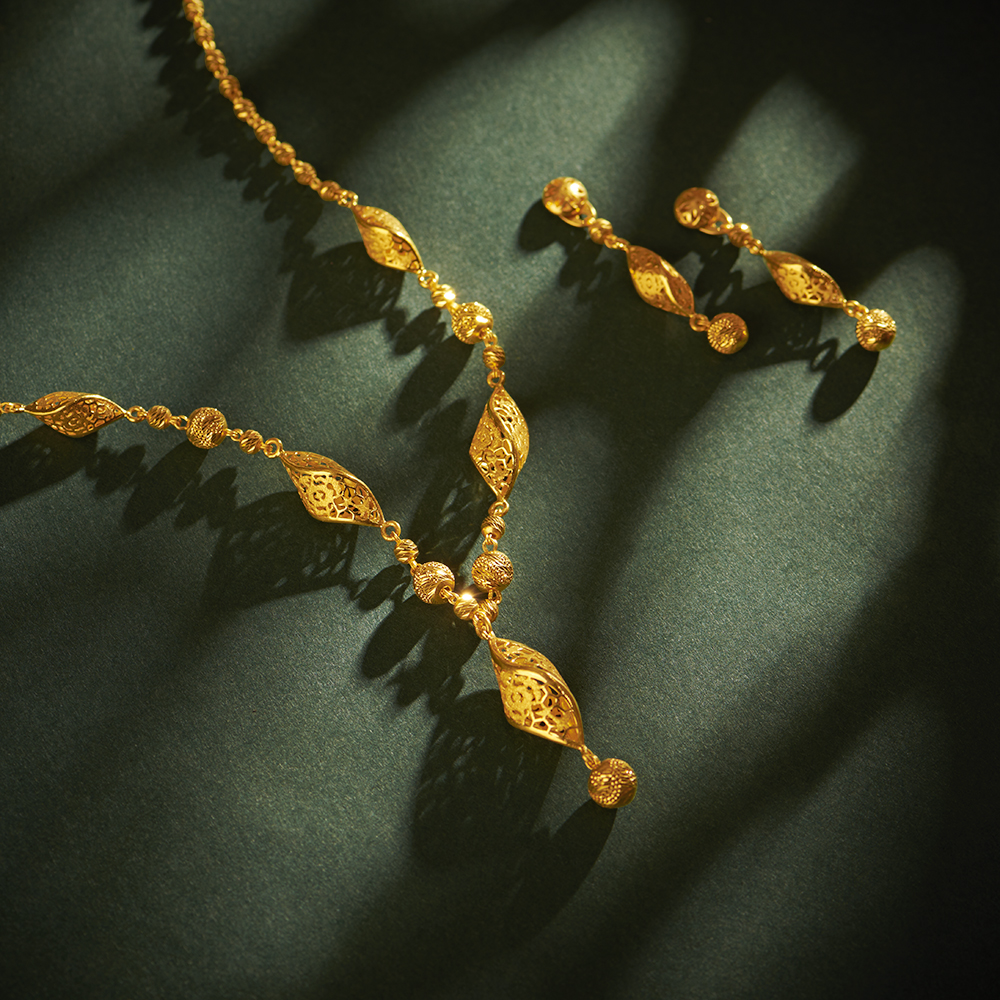 

Stunning Beaded Necklace Set