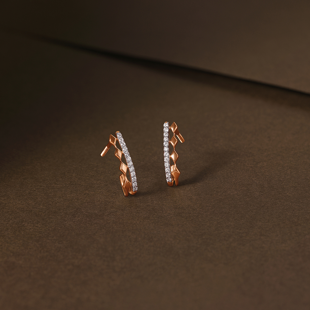 Delicate Darlings Diamond Stud Earrings