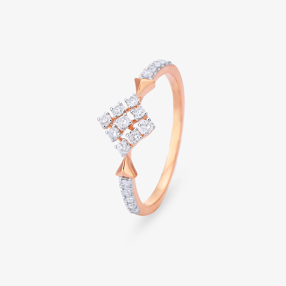 Elegant Radiance Diamond Finger Ring