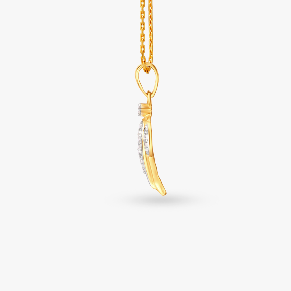 

Siddhivinayak Sparkle Diamond Pendant