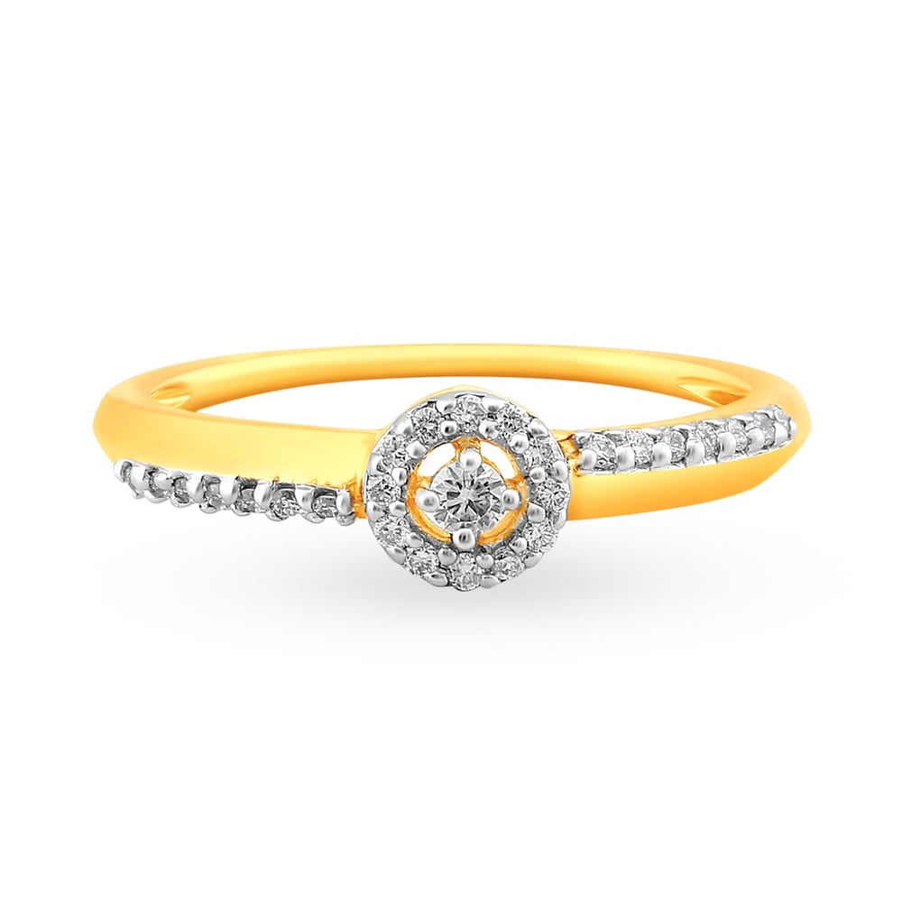 

Minimalistic Traditional Diamond Ring