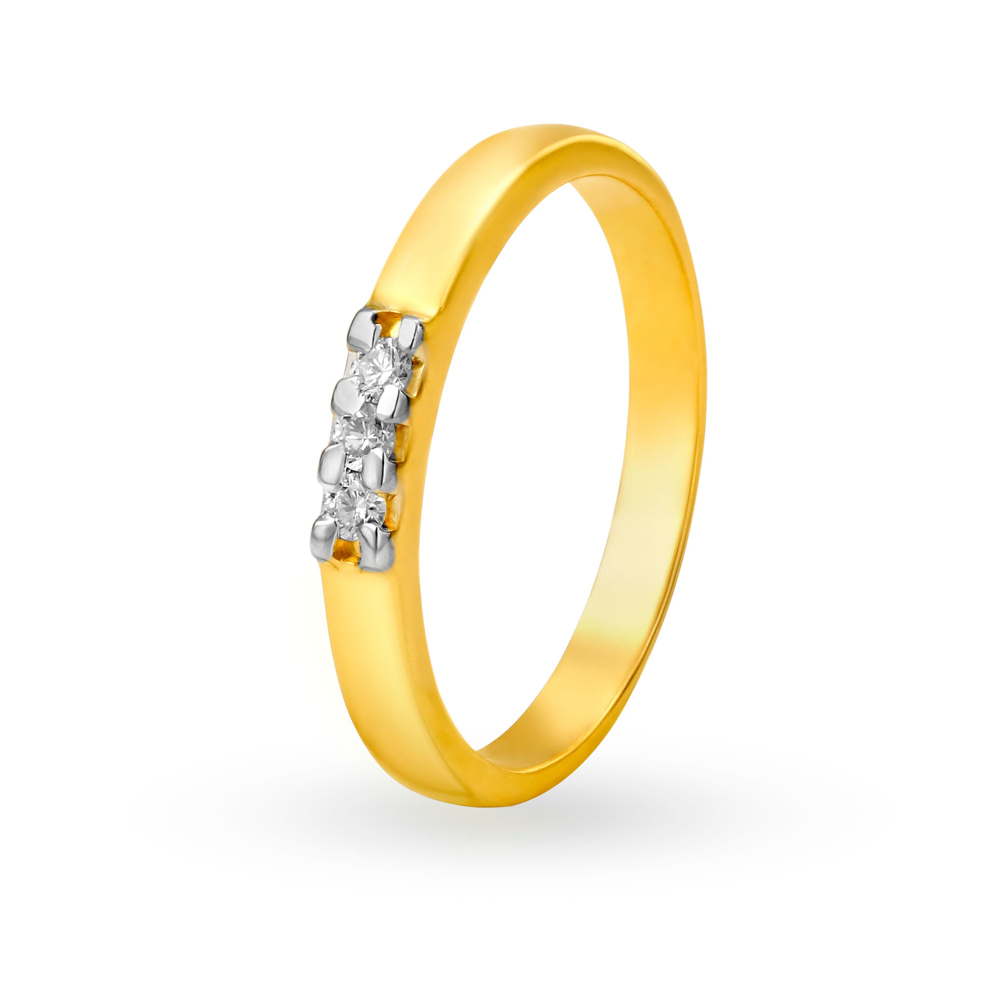 Contemporary Diamond Finger Ring